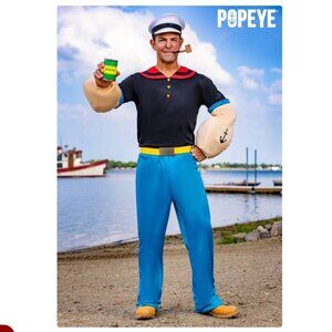Popeye Costume for Men - Large